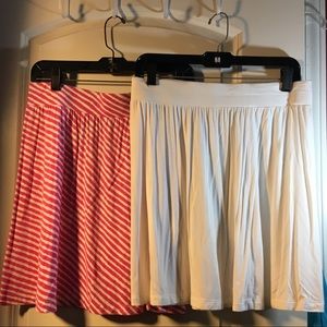 Set of Two New LOFT Knit Skirts S